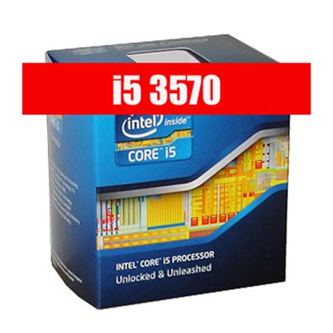 INTEL Core™ i5-3570 Processor - PC UPGRADE