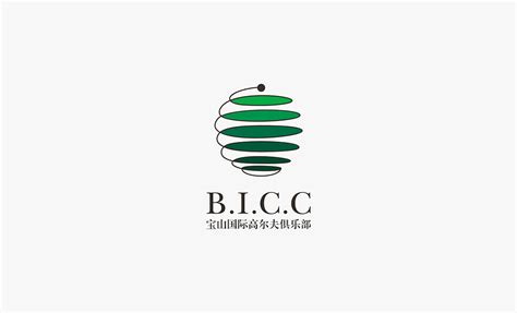 宝山国际高尔夫俱乐部品牌设计形象_高尔夫俱乐部logo设计 - 品牌设计案例 - 郑州勤略品牌设计有限公司