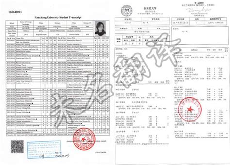 留学生学历成绩单翻译成中文-译联翻译公司