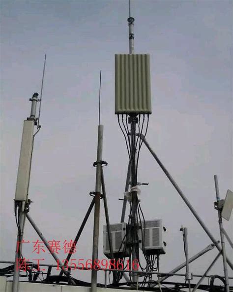 89管标准楼顶5G通信基站抱杆 联通移动电信6米信号塔附墙杆脚架-阿里巴巴