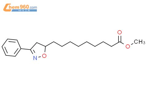 394724-67-5_methyl 9-(3-phenyl-4,5-dihydro-1,2-oxazol-5-yl)nonanoateCAS ...