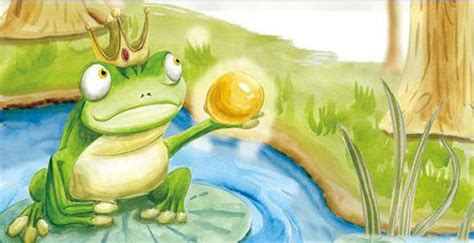 格林童话《青蛙王子》儿童插画_酥酥susu插画-站酷ZCOOL