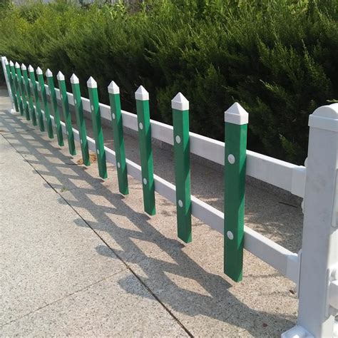南阳pvc草坪护栏 公园绿化围栏 田园塑料护栏 pvc新农村建设护栏-阿里巴巴