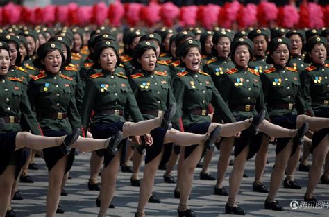 盘点各国美丽女兵——朝鲜女兵-中新网