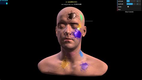 ThreeJS编写在线逼真3D人脸贴画喷涂特效源码-WEBGL学习网