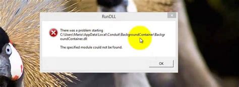 Fix: RunDLL error at Windows startup