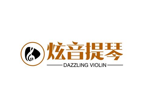 炫音提琴logo设计 - 标小智