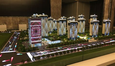 嘉园悦湖居-高端住宅模型-武汉天创众鑫模型设计有限公司