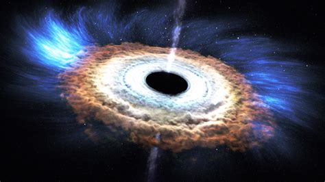 黑洞研究有新成果科学家正在观测3亿光年处一个黑洞吞噬恒星过程