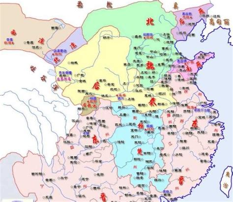 楚汉地图图片