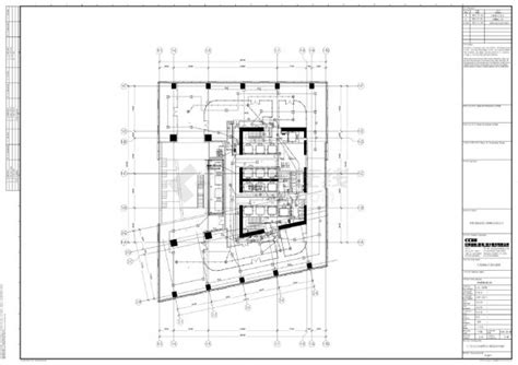 百度国际大厦东塔楼-S0701～0704结构施工CAD图_框架结构_土木在线
