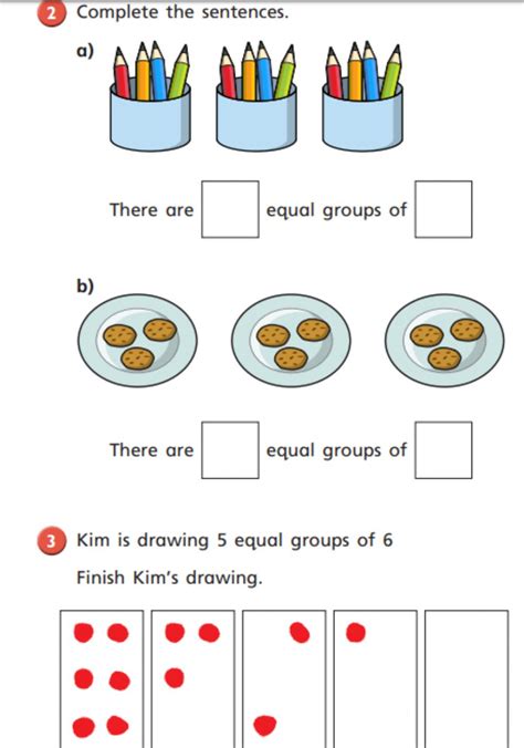 Sharing equally into groups (1) - Division Maths Worksheets for Year 2 ...
