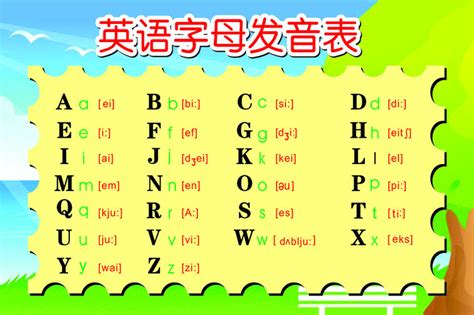 音标表图片