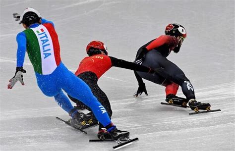 1500米短道速滑决赛-韩国选手林孝俊摘得首金_凤凰体育
