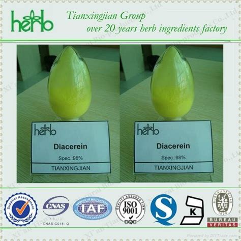 Diacerein cas 13739-02-1 - 98% - txj (China Manufacturer) - Plant Extract - Agricultural ...