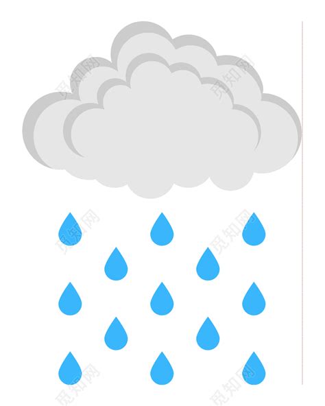 卡通闪电下雨天气预报设计PNG图片素材下载_图片编号ynndlmmy-免抠素材网