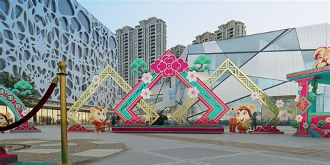 济南和谐广场玻璃钢雕塑_商场美陈_济南山河雕塑有限公司