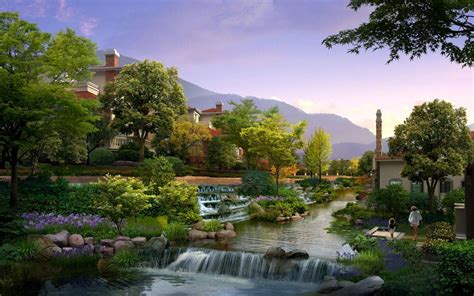 盐城别墅庭院设计构筑水景美观七个诀窍-江苏致园景观设计有限公司