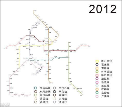 广州地铁2号线及3号线路线图。_百度知道