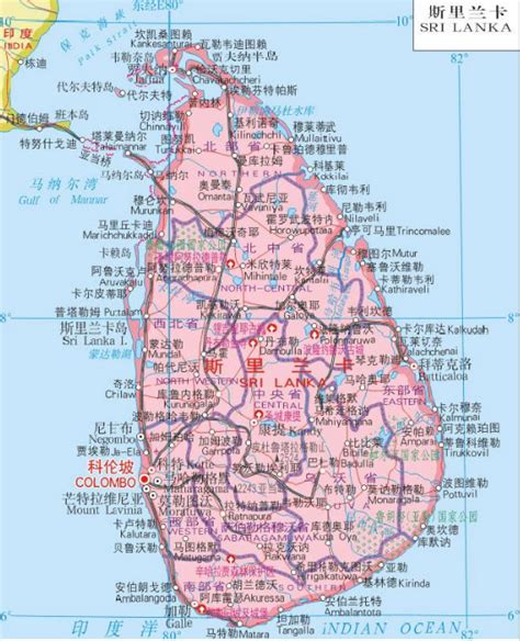 斯里兰卡在哪里？斯里兰卡地理位置地图 - 必经地旅游网