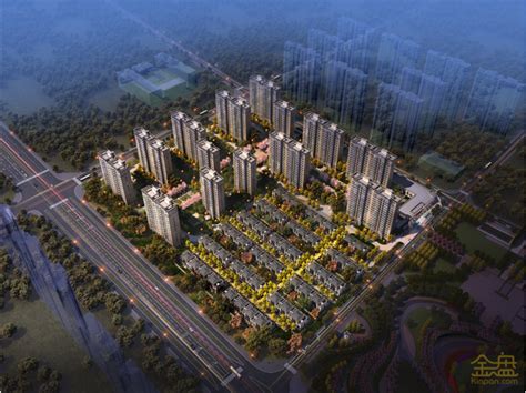 滁州中丞时代天曜项目效果图-大型及综合社区-江苏华海建筑设计有限公司