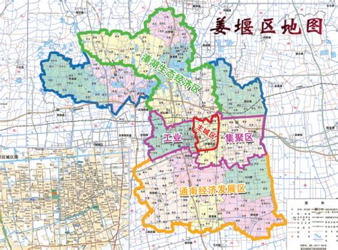 姜堰城区地图全图,(第2页)_大山谷图库