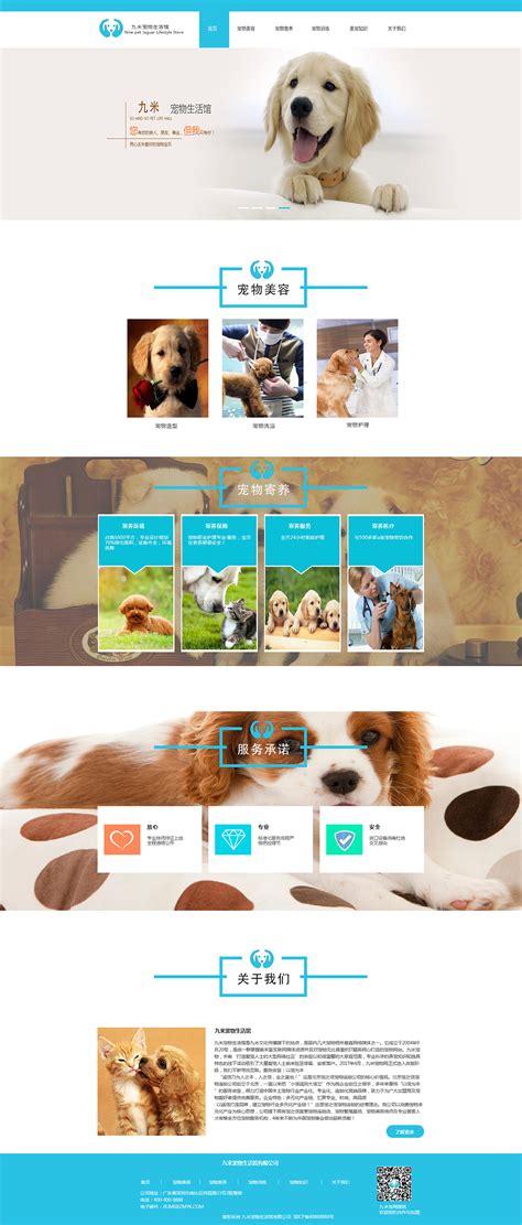 宠物网站设计图片_宠物网站设计素材_红动中国
