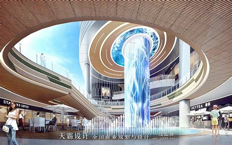 天霸设计2019打造茂名购物中心设计效果图将起航！|空间|建筑设计|专业购物中心设计_原创作品-站酷ZCOOL