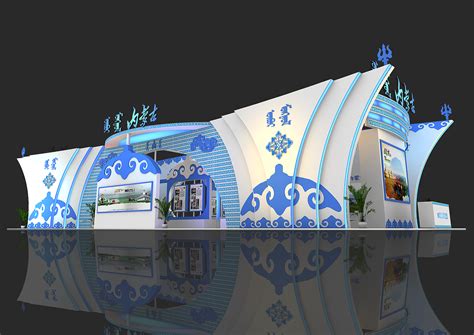 蒙古包展厅3D效果图设计|三维|场景|AK212 - 原创作品 - 站酷 (ZCOOL)