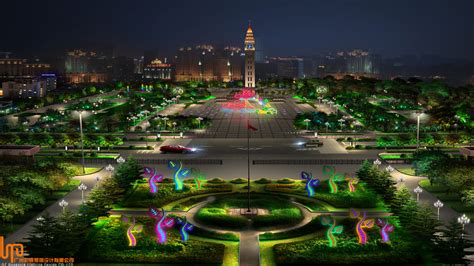 科视激光投影机打造鹤壁市钟楼壮丽景观_投影机-中国数字视听网