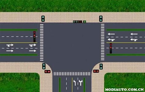 横排三个圆形红绿灯规则图解,圆形红绿灯交通规则-妙妙懂车