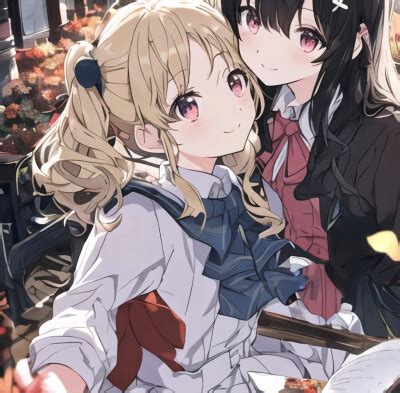 温柔女生头像双人