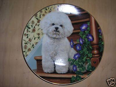 Bichon Frise Danbury Mint Collectors Plate | #39365461