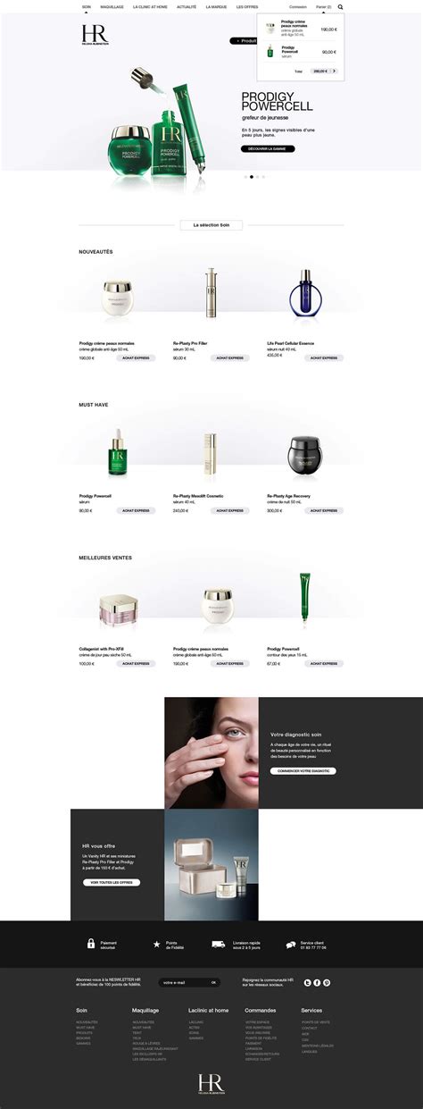 美妆跨境电商网站模板 供应 - 黑蝠网络-外贸行业整合营销解决 ...