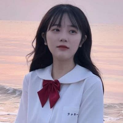 单人甜美女生头像