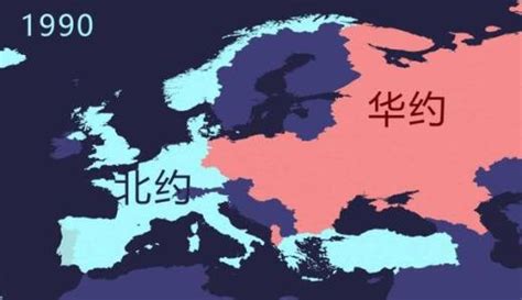 北约成员国地图图片