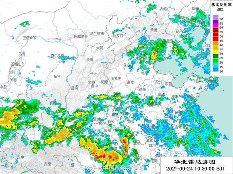 9月24日暴雨云团在河南出现，郑州等地又要下暴雨，降雨量或将破纪录，极端天气频现是否与气候变化有关？