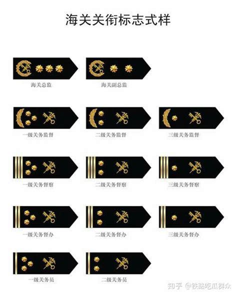 警衔等级肩章排列图片与职务（警察肩章级别图职位） - 科猫网