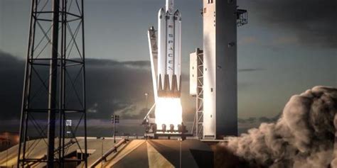 SpaceX点火测试猎鹰重型火箭 为登陆火星做准备_手机新浪网