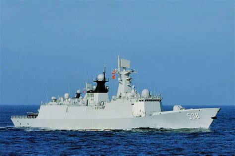 116石家庄号导弹驱逐舰模型高清图片下载_红动中国
