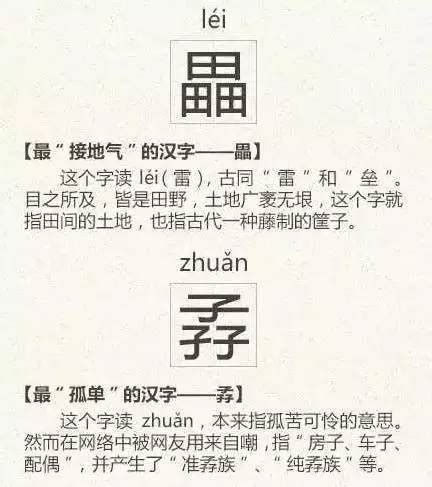 史上最难认的22个汉字，你认得几个？_劳动之余_农民互联网