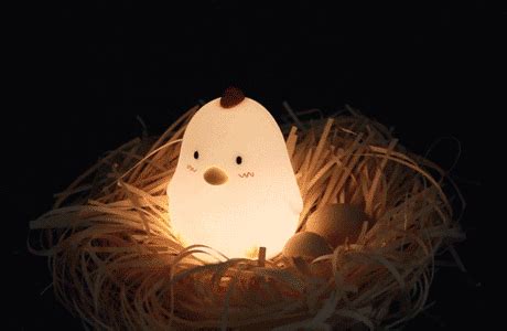 半点创意 蛋壳鸡情感灯 创意夜灯 起夜夜灯 婴儿喂奶灯 床头夜灯-阿里巴巴