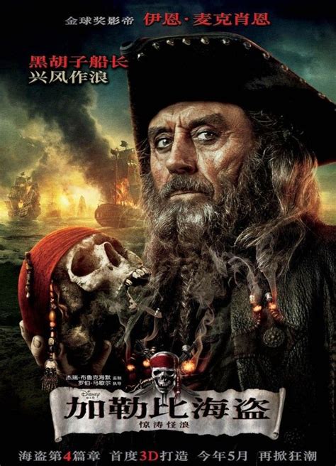 电影《加勒比海盗4》中文版海报图赏第3张图片 -万维家电网