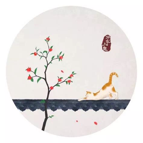 古风圆形框头像图片女生