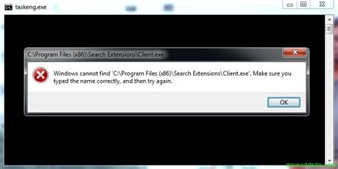 Windows 10 - Client.exe error - No Rocket files | Windows Forum