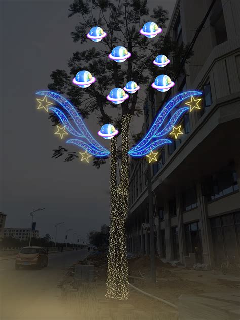 led灯杆造型厂家世博光电路灯杆装饰造型夜景亮化市政|平面|图案|世博光电景观灯 - 原创作品 - 站酷 (ZCOOL)