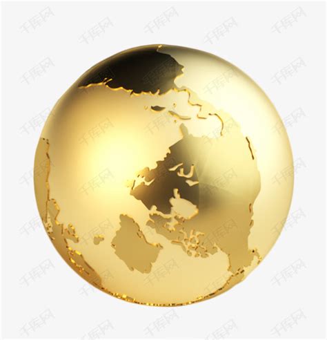 金色地球货币素材图片免费下载-千库网