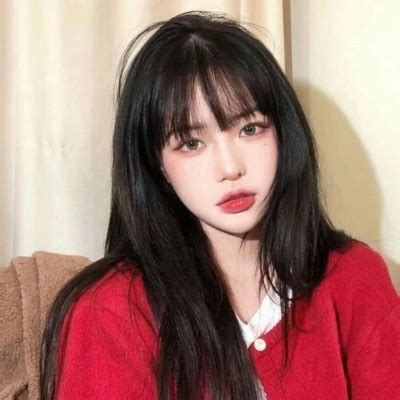 甜美女生头像可爱笑容