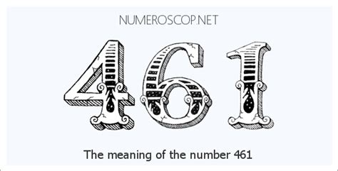 Meaning of 461 Angel Number - Seeing 461 - What does the number mean?