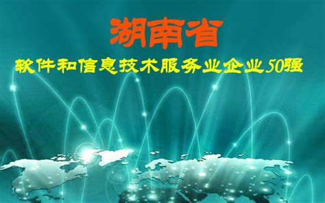 2017年湖南省服务业50强企业全名单-湖南软件开发公司